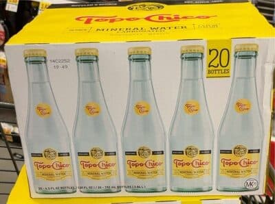 Topo chico mineral water