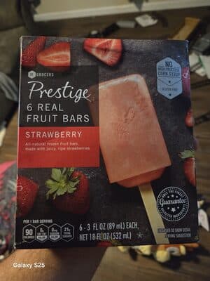Real Fruit Bars, Strawberry