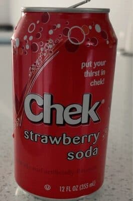Strawberry soda