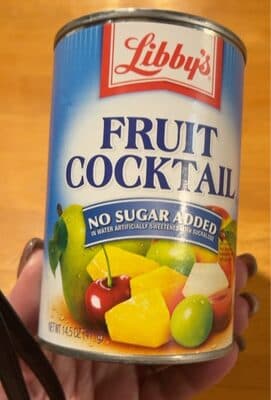 No Sugar Added Fruit Cocktail