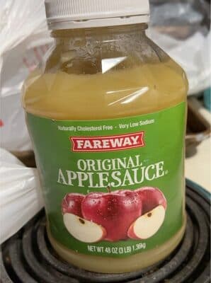 Apple sauce