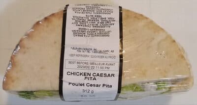 Chicken Caesar Pita