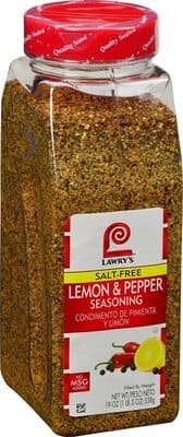 Lemon pepper seasoning
