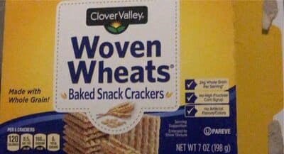 Woven Wheats Baked Snack Crackers