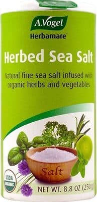 Natural Fine Sea Salt Infused With Organic Fresh Herbs And Vegetables