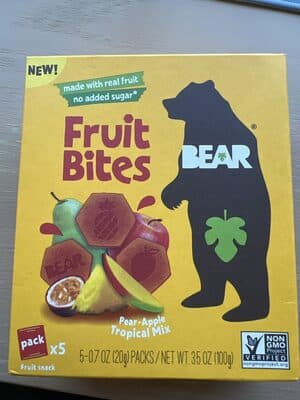 Fruit Bites Pear Apple