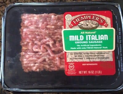 Hempler's Ground Mild Italian Sausage