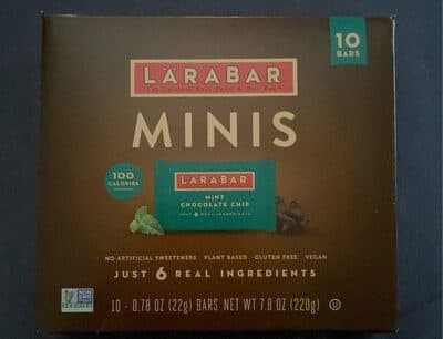 Mint Chocolate Chip Minis Bars