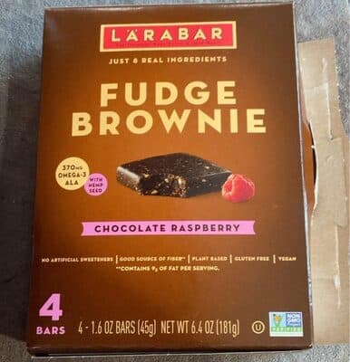 Chocolate Raspberry Fudge Brownie Bars