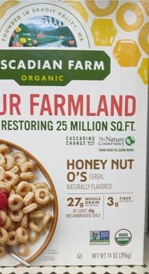 Honey Nut O's Flavored Cereal