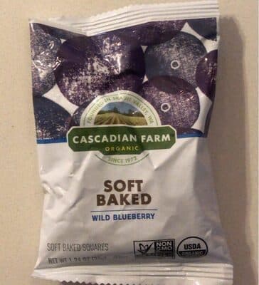 Wild Blueberry Soft Baked Squares