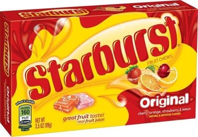 Original Fruit Chews, Cherry, Orange, Strawberry & Lemon