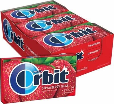 Strawberry Sugarfree Gum