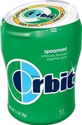 Sugarfree Gum, Spearmint