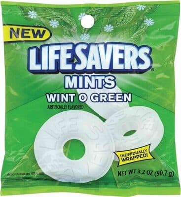 Life Savers, Mints Candy, Wint O Green