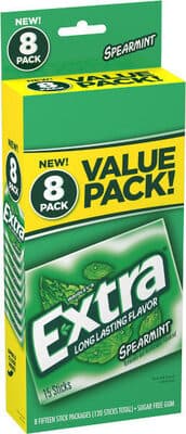 Spearmint Sugar Free Gum