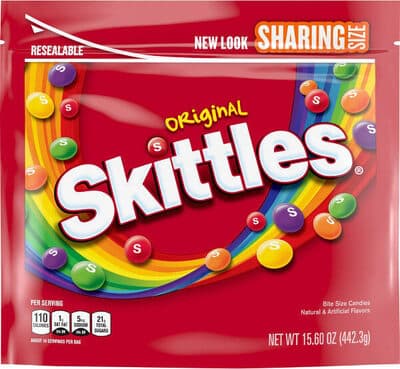 Original Bite Size Candies, Strawberry, Lemon, Green Apple, Orange, Grape