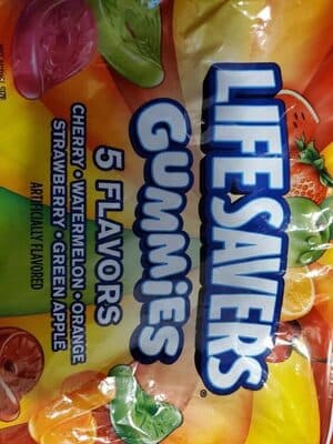 Cherry Watermelon Orange Strawberry Green Apple Gummies