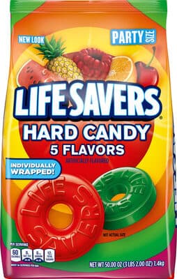 Hard Candy, Cherry, Pineapple, Watermelon, Orange, Raspberry