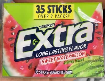 Sweet Watermelon Flavored Sugarfree Gum