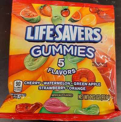Cherry Watermelon Green Apple Strawberry Orange Flavored Gummies