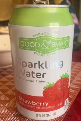 Strawberry Sparkling Water