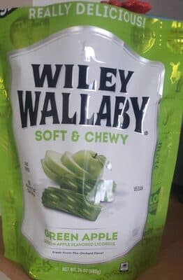 Green Apple Flavored Licorice