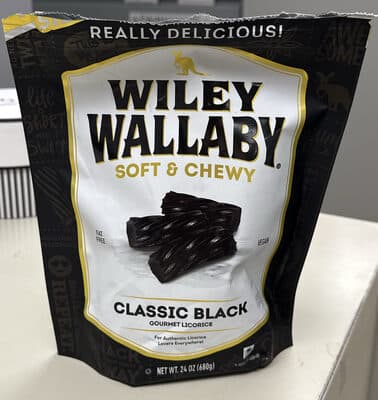 Wiley Wallaby Gourmet Licorice