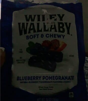 Wiley Wallaby - Blueberry Pomegranate Licorice