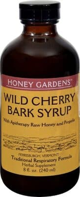 Honey Wild Cherry Bark Syrup