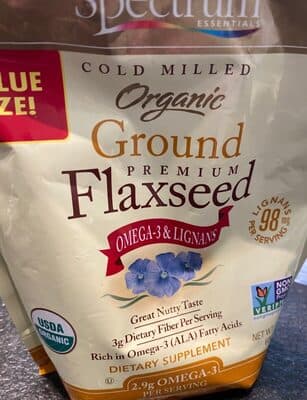 Essentials Organic Ground Flaxseed