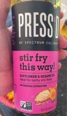 Safflower & Sesame Oil