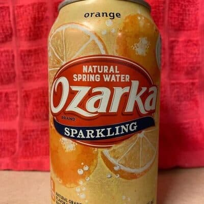 Orange Flavor Sparkling Natural Spring Water