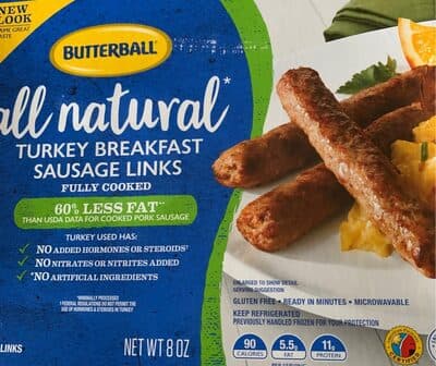 Butterball Turkey Breakfast Sausage Links