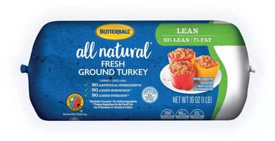 93% LEAN | 7% FAT FRESH GROUND TURKEY