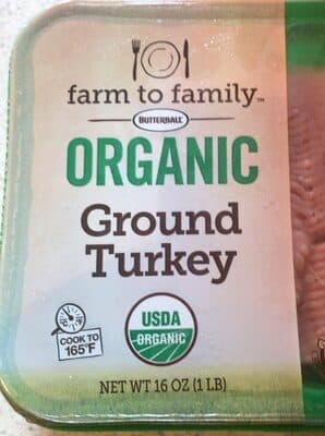 Organic Ground Turkey