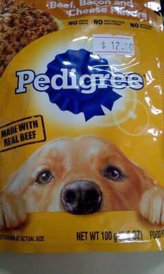 Pedigree Beef, Bacon, Cheese