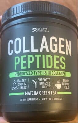 Collagen Peptides Matcha Green Tea