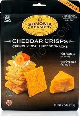 Cheddar Crisps, Crunchy Real Cheese
