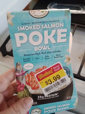 Smoked Salmon Poke Bowl