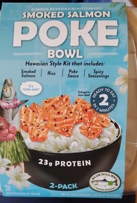 Smoked Salmon Poke bowl
