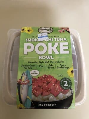 Smoked Ahi Tuna Poke Bowl