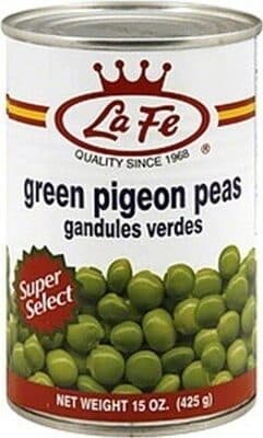 La Fe, Green Pigeon Peas