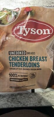 Breaded Chicken Breast Tenderloins