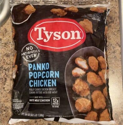Panko popcorn chicken