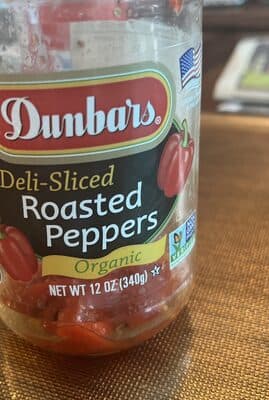 Organic Roasted Peppers Deli-sliced