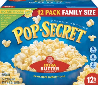 Extra Butter Flavor Premium Popcorn