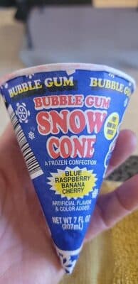 Bubble Gum Snow Cone