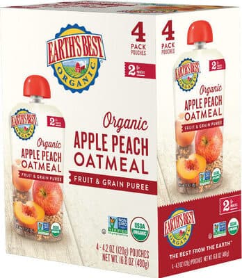 Organic stage baby food
