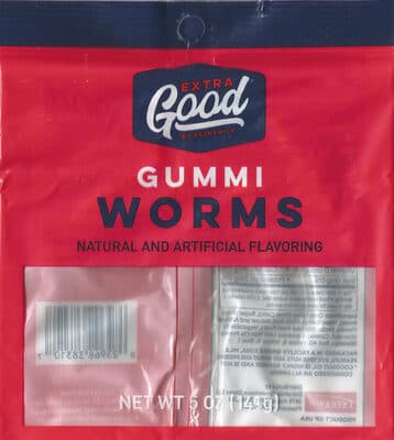Gummi Worms Candy